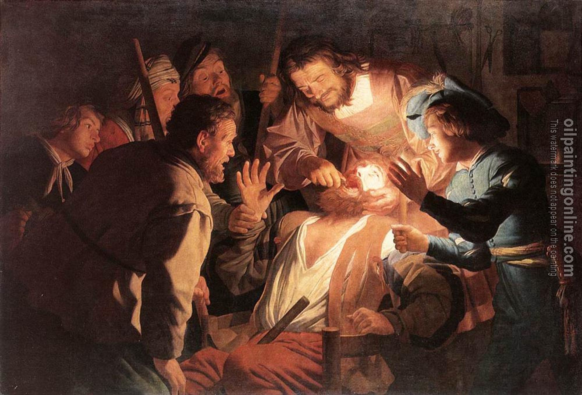 Gerrit van Honthorst - The Dentist